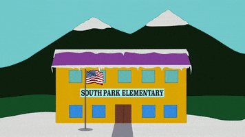 school flag GIF by South Park 