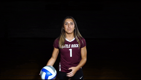 Littlerockvb GIF by Little Rock Athletics