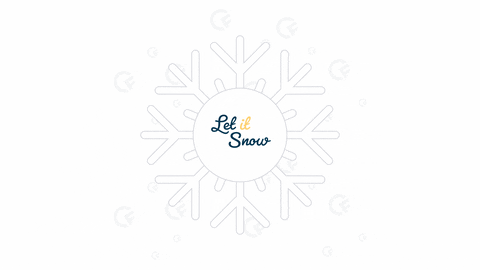 Snow Winter GIF by Cardinal Financial