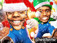 Christmas Jumping GIF