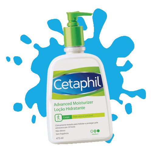 CetaphilBrasil giphyupload skincare frio limpeza Sticker