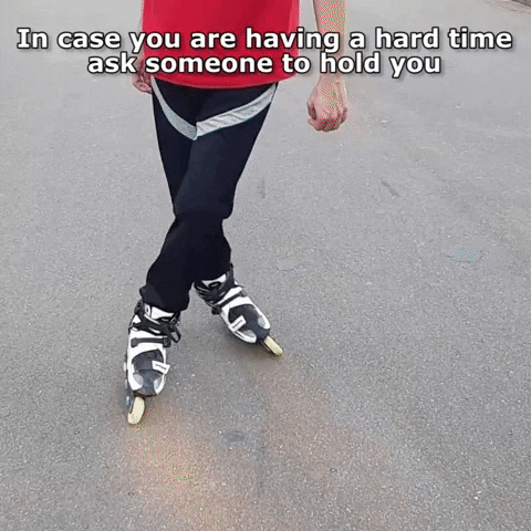 aprendaslalom giphygifmaker skating backward back cross GIF