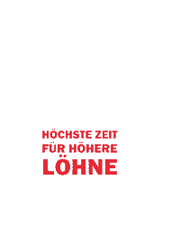 Lohndemo Sticker by Gewerkschaft Unia