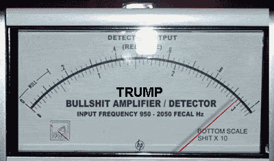 trump bullshit meter GIF