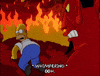 homer simpson devil GIF