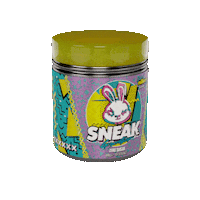 Logo Bunny Sticker by Sneak Energy