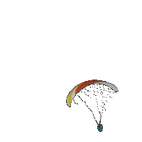 Fly Paragliding Sticker by SUPAIR
