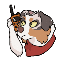 Listen Australian Shepherd Sticker