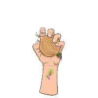 Vegan Sticker by Der Vegane Flammkuchen