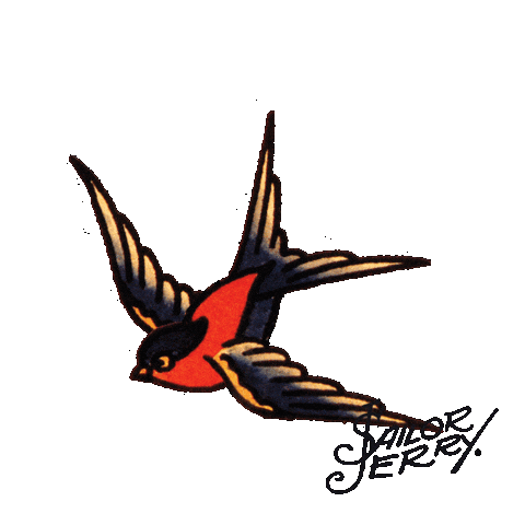 Sailor Jerry Bird Sticker by Sailor Jerry Spiced Rum