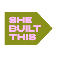 BuyWomenBuilt bwb buy women built buywomenbuilt she built this Sticker