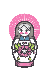 Flower Spin Sticker