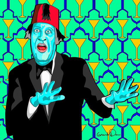 Tommy Cooper Acid GIF by Grande Dame