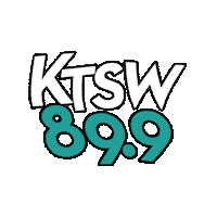 ktsw899_radio radio txst radio station texas state university Sticker