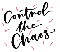 Chaos Sticker by The Control Freak Co.