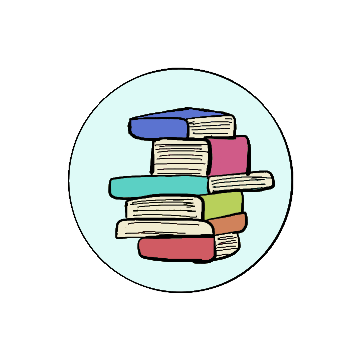 bookietonight book books read stack Sticker