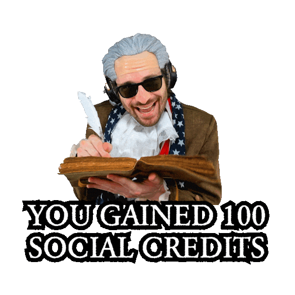 Good Samaritan Social Credit Sticker
