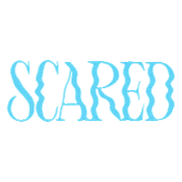 Scared Shake Sticker