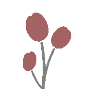 Flower 花 Sticker