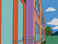 Voting Episode 8 GIF by The Simpsons