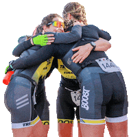 Abrazo Sticker by Carrera La Melonera