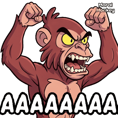 Angry Scream Sticker by VeeFriends