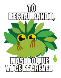 alinechica natureza restauracao moita restaura Sticker