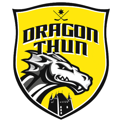 Hockey Dragon Sticker by EHC Thun