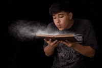 Book Blow GIF