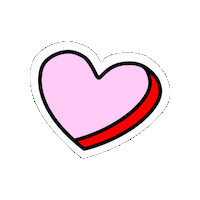 Heart Pink Sticker by Project Fearless