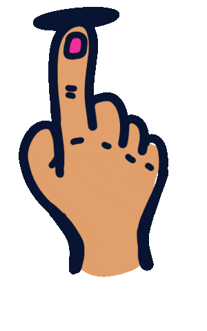 Click Look Here Sticker