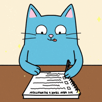 Blue Cat Goals GIF