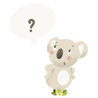 BullesdeClim why question koala pregunta Sticker