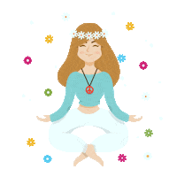 Pixlr mood peace yoga calm Sticker