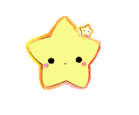 Happy Star Sticker