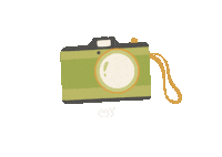 My_HomeMade photo flash handmade verde Sticker
