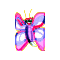 Butterfly Girl Sticker by A Reason To Feel