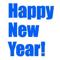 Happy New Year Sticker