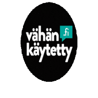 Sticker by Vähänkäytetty.fi