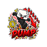 Market Crash Crypto Sticker by ZTIKIX