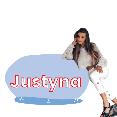 Justyna Sticker by NEVITALY