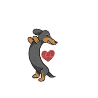 Dance Puppy Sticker