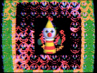 Skarmuse movie vhs analog clown GIF