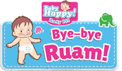 Babyhappy Sticker by Wings Corporation