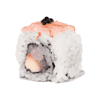 TaikiSushi vegan sushi roll veggie Sticker