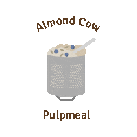 Plant Milk Vegan Sticker by Almond Cow