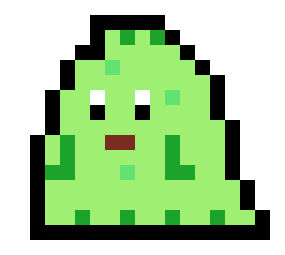 Pixel Plant Sticker