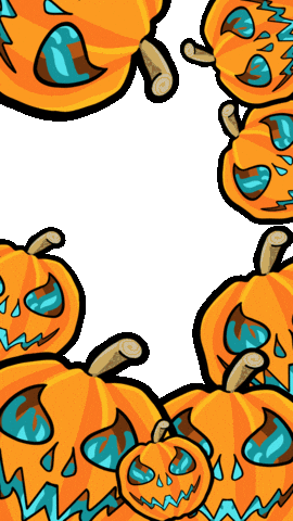 Jack-O-Lantern Halloween Sticker