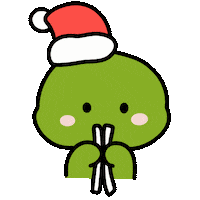 Happy Merry Christmas Sticker by Kibbi