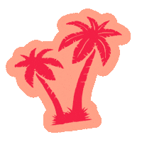 Palm Tree Fun Sticker by Papa's Herb